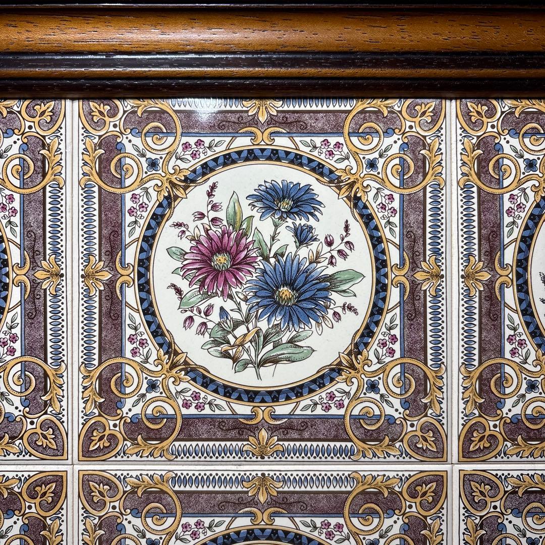 未使用　TILECRAFTS Victorian Tea Tray アンティーク