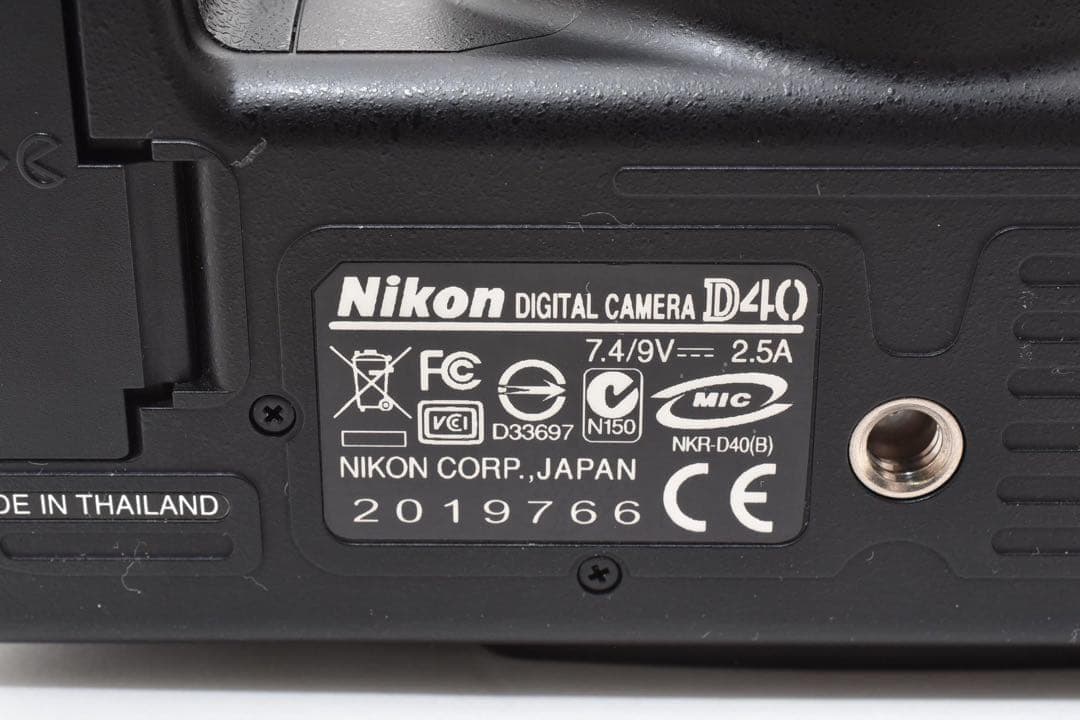 ❣️Nikon D40❣️ ダブルレンズセット　ショット数少✨ 届いてすぐ使える✨