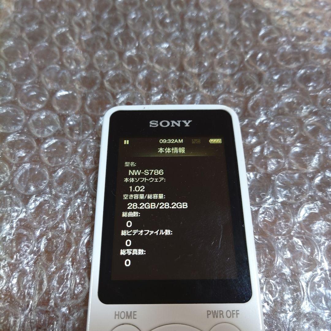 ソニーウォークマン　NW−S786　管理ナンバー1899