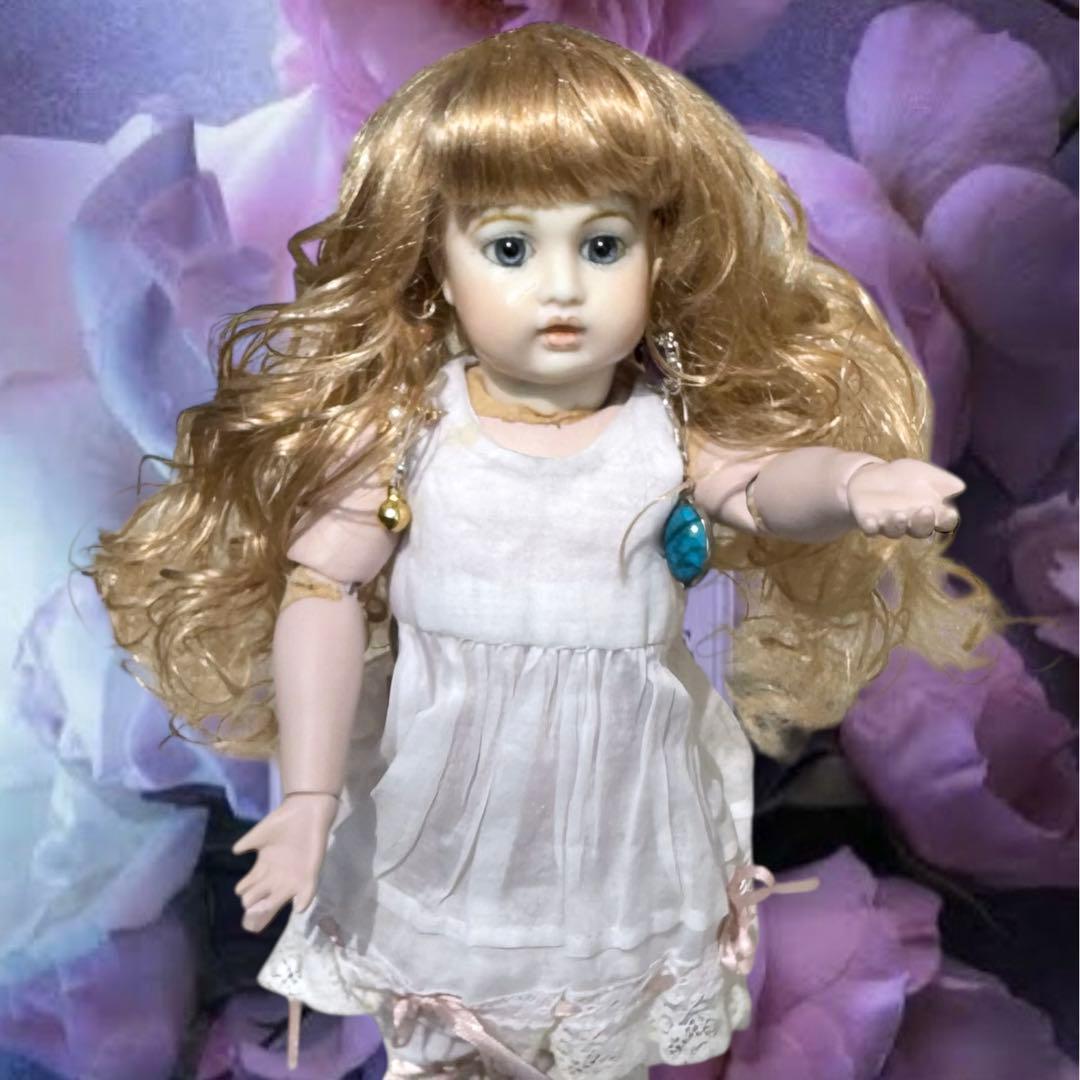 J、パーク ビスクドール ブリュ ジュン作家様　ミニョネット ドレス ボネ