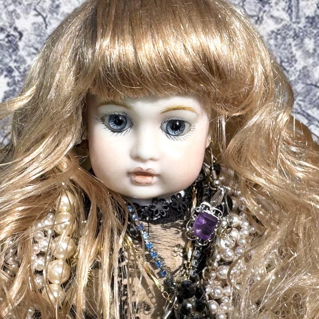 J、パーク ビスクドール ブリュ ジュン作家様　ミニョネット ドレス ボネ