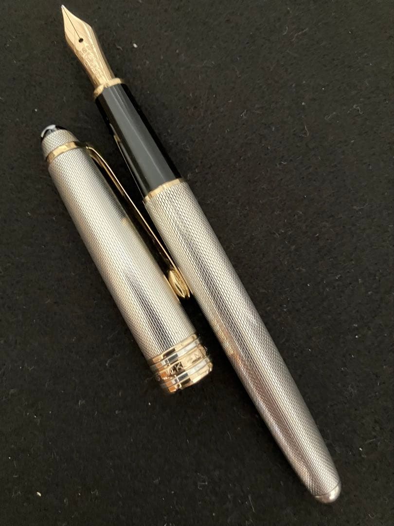 モンブラン マイスターシュテュック スターリングシルバー 14K 万年筆 28g