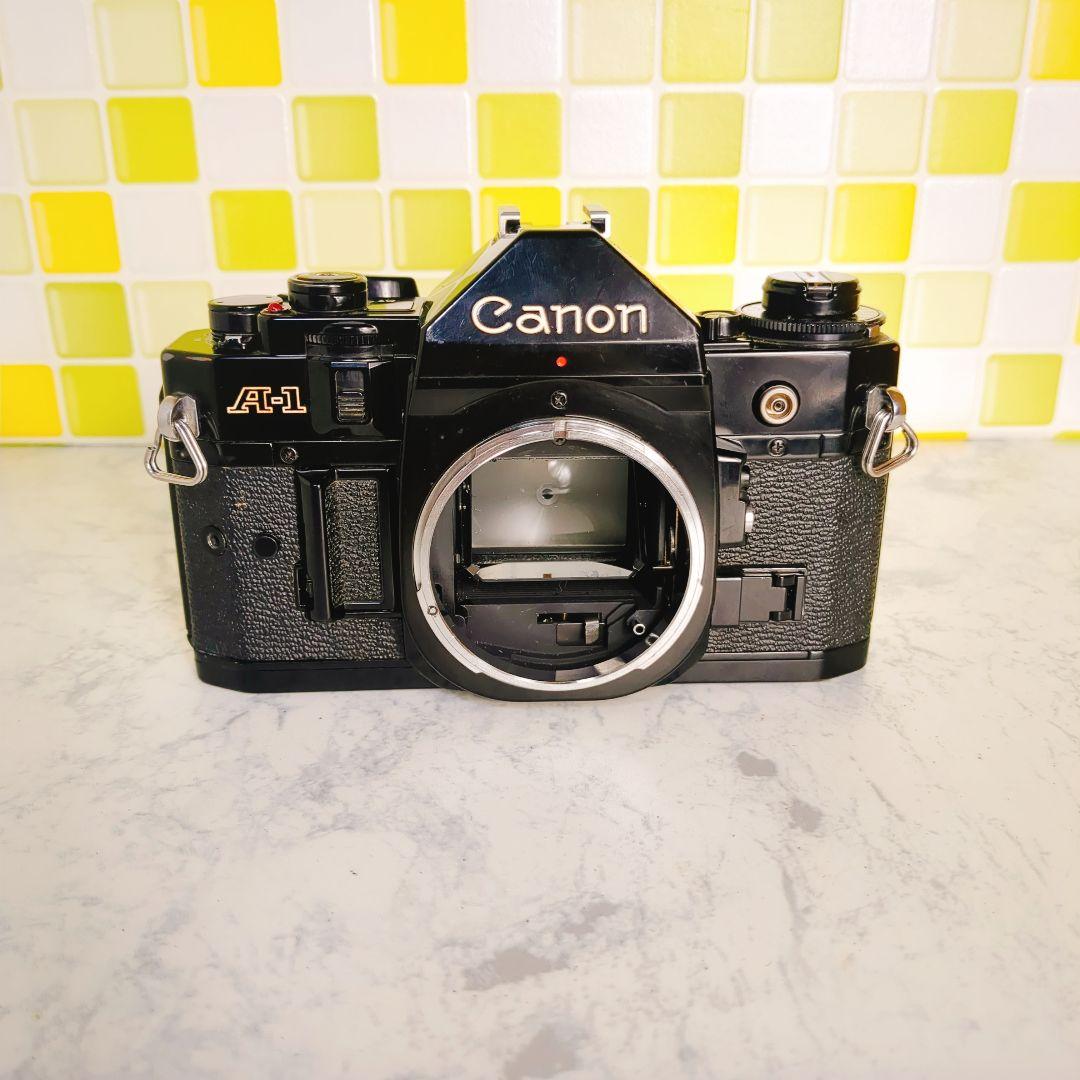 完動品★ Canon A-1 一眼レフ FD 28mm F3.5 整備済み