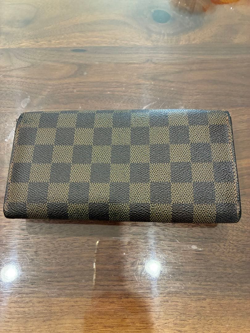 ルイヴィトン　長財布　ダミエ