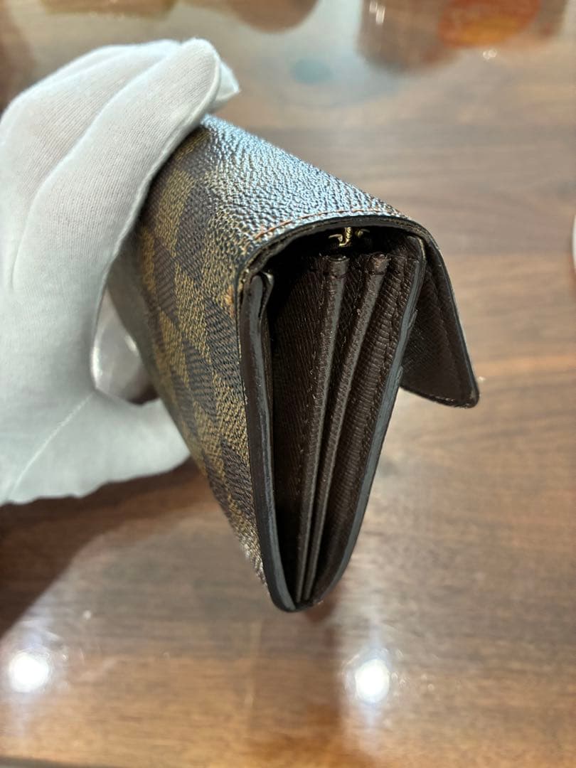 ルイヴィトン　長財布　ダミエ