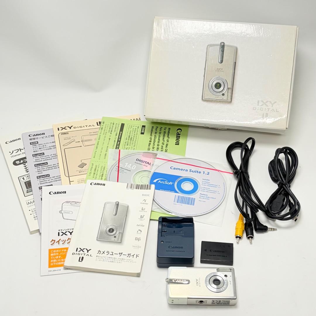 【動作品】美品✨箱付き✨CANON　IXY　DIGITAL L PC1060