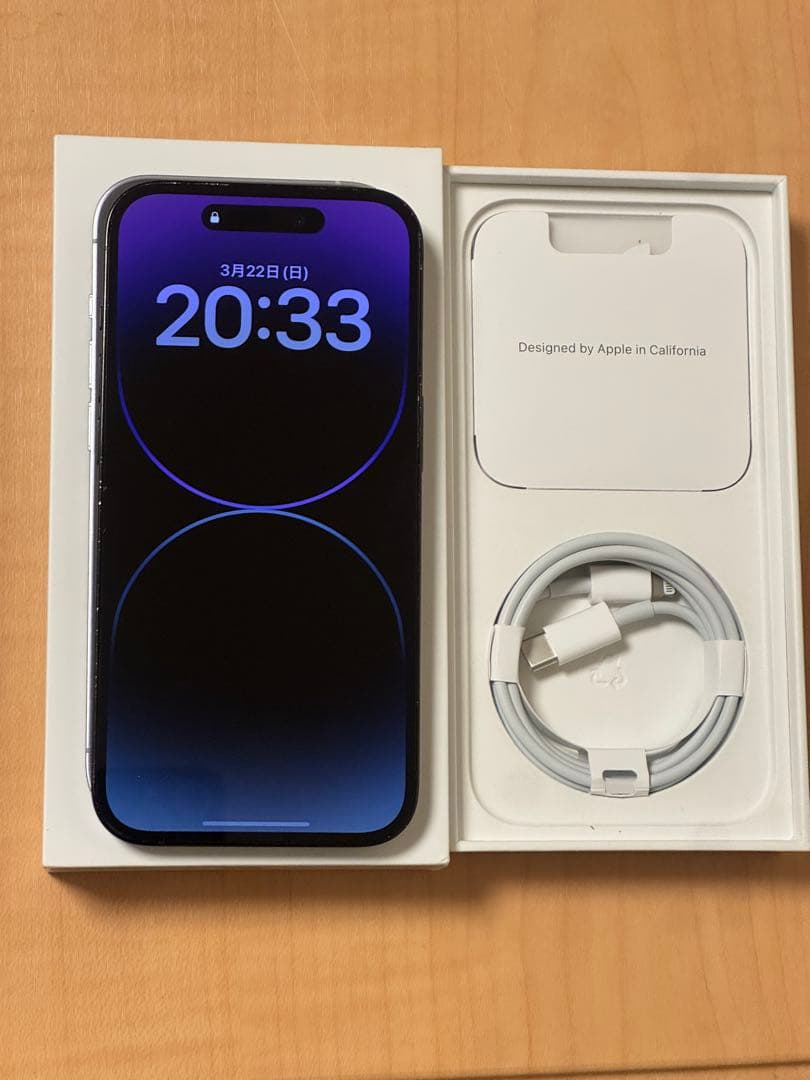 iPhone 14Pro 256GBスペースブラックSIMフリージャンク扱い