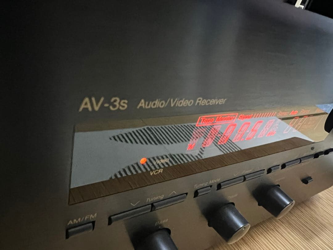 美品！ナカミチNakamichi AV-3Sピュアアンプとしても優秀です