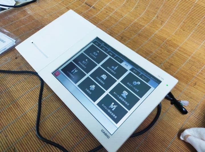 カシオレジスター　VX-100　最上タッチ操作　Android　301000