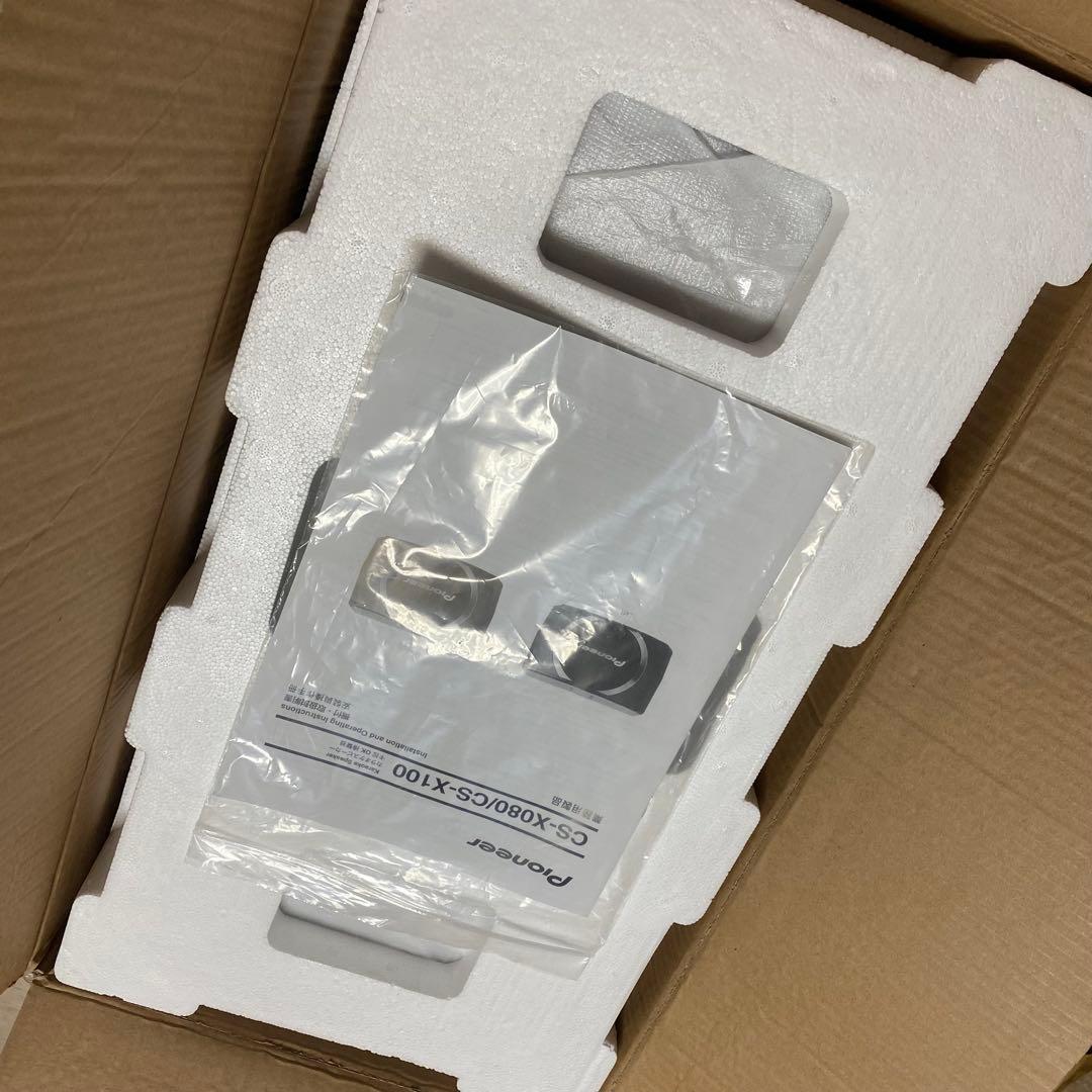 【美品】パイオニアPioneer CS-X080 業務用2スピーカー　家庭で使用