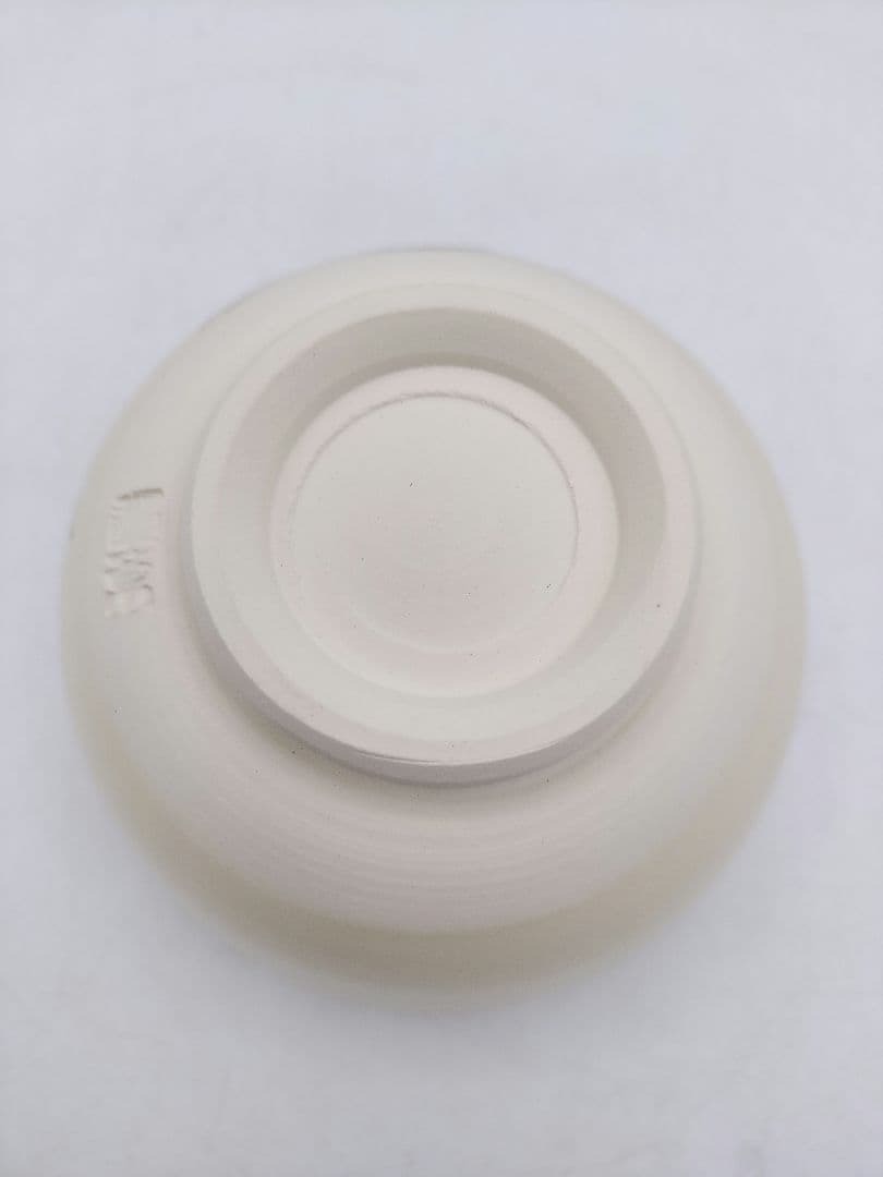 d128【新品・未使用】茶碗 色絵 ツバメ 加藤起楽 紙箱 茶道具