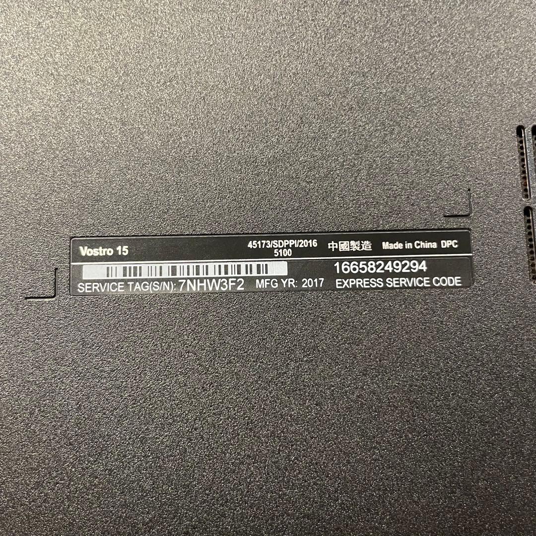 mao様★美品☆Dell Vostro15 3568 Windows10
