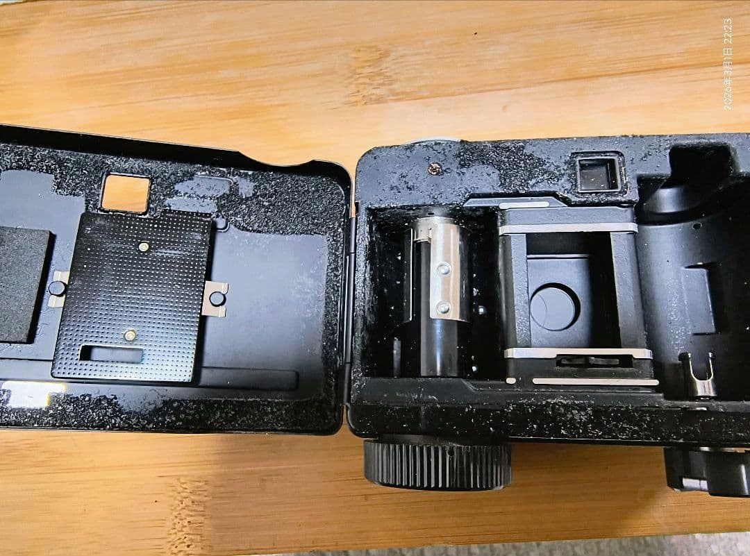 【動作確認済】RICOH AUTO HALF SE2 ジャンク ゼンマイ巻上げO