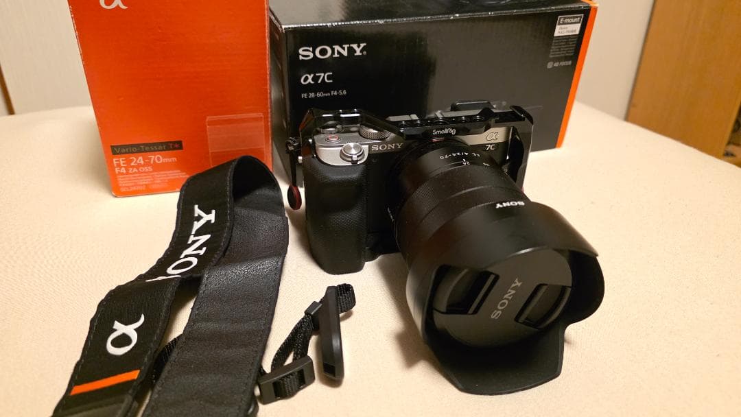 Sony A7C FE24-70mm F4 レンズセット SmallRig