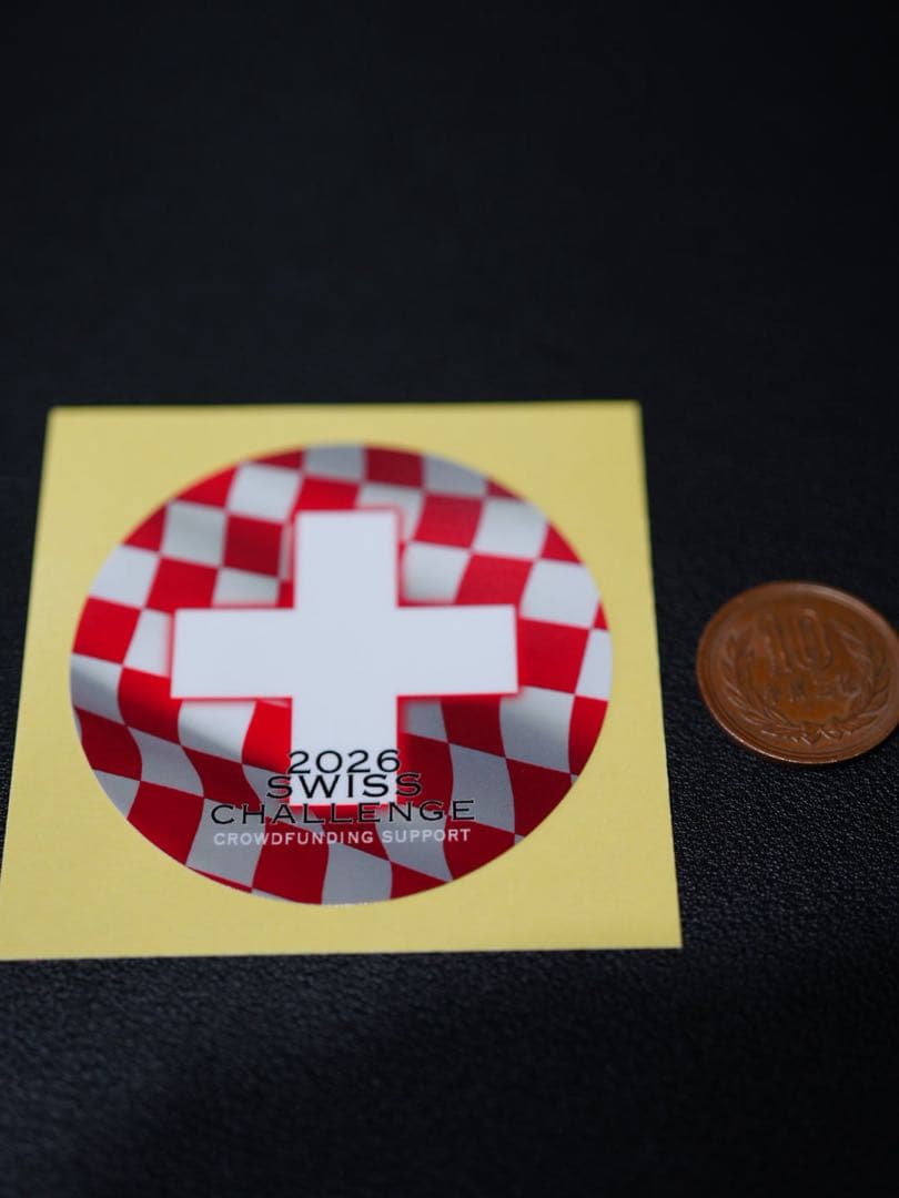 スイス2026ムントル、クロスステッカーセット 腕時計スタンド