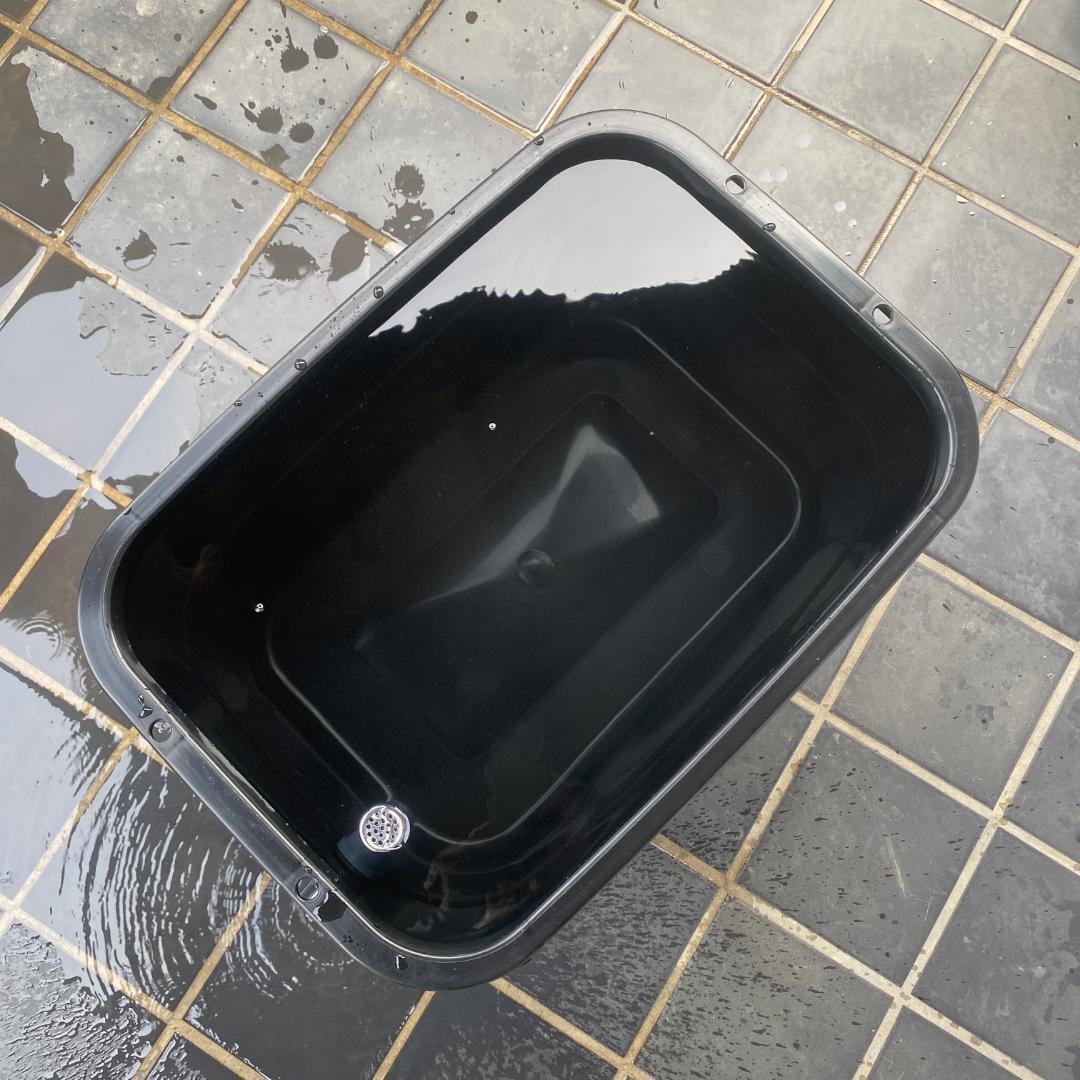 【新仕様】メダカ飼育ケース 36㍑x3個（4色あり）オーバーフロー対策済 金魚