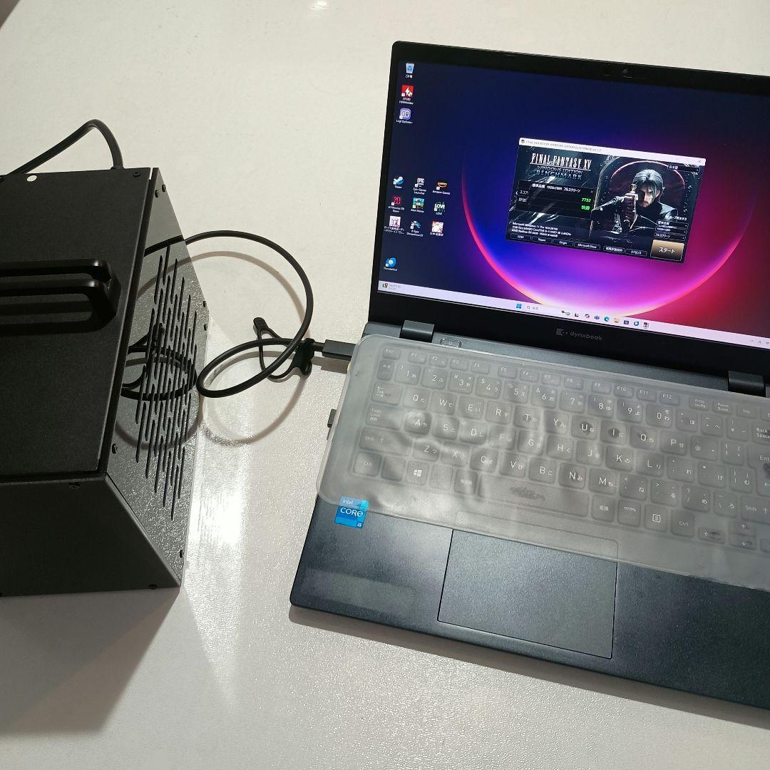 eGPU TH3P4G3 85W版 専用ケース RX6600 セット