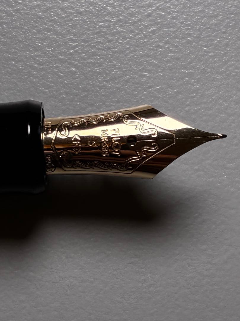 パイロット 非売品 万年筆 カスタムヘリテイジ91 株主優待 F字 14金