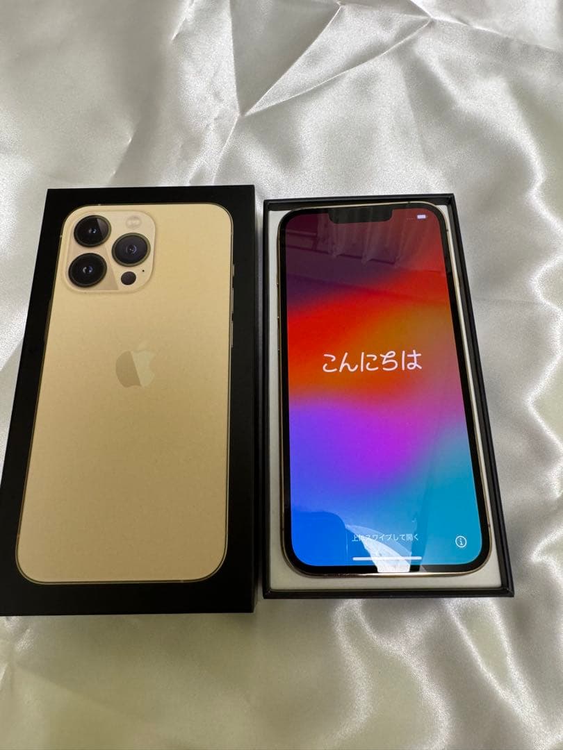 iPhone13 pro 128GB GOLD 箱付き