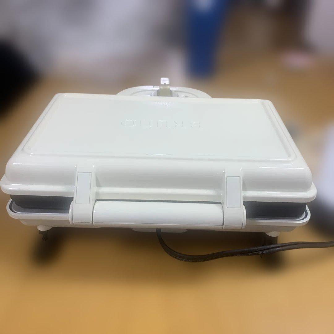 BRUNO ブルーノ ホットサンドメーカー ダブル ホワイト BOE044-WH
