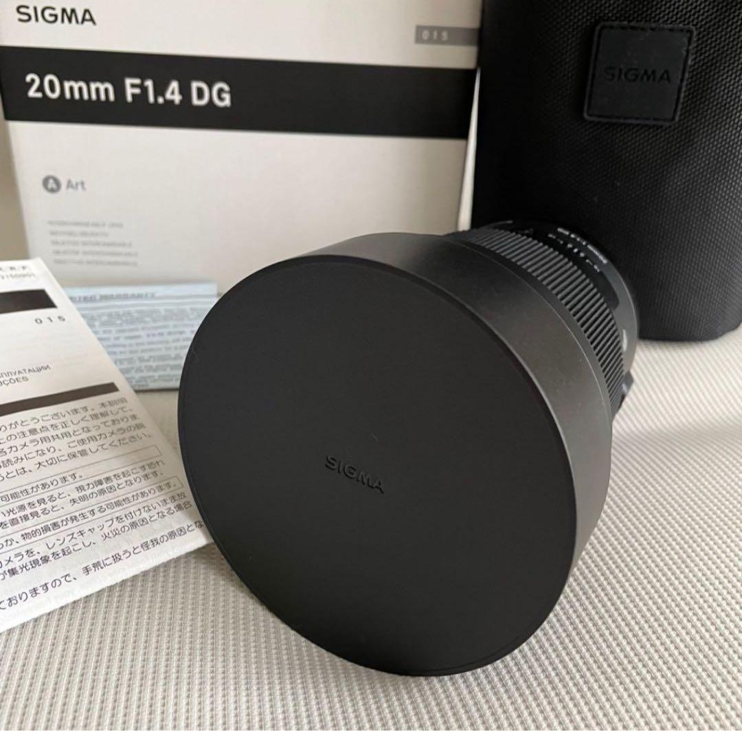 【新品】SIGMA 20mm F1.4 DG HSM Art