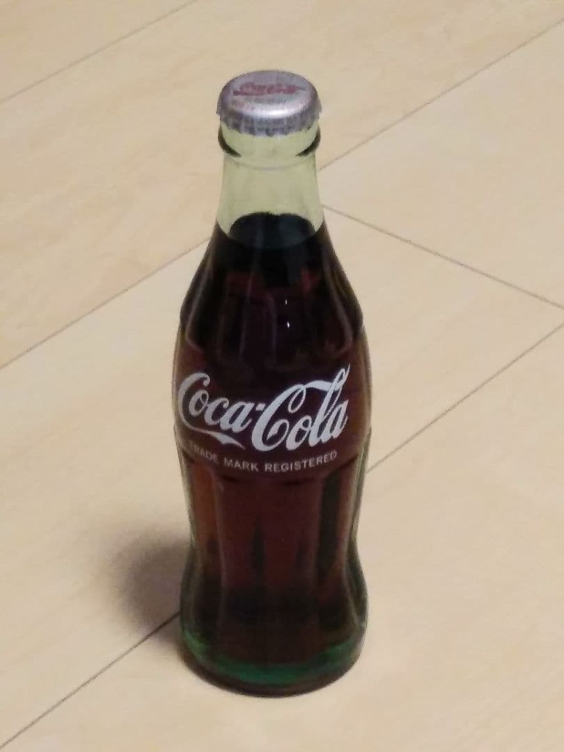 Coca-Colaのガラス瓶セット２本