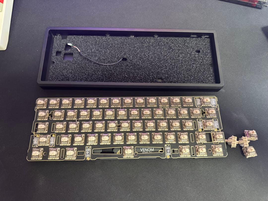 キーボード Geonworks Venom 60HE, Frog mini Leggera
