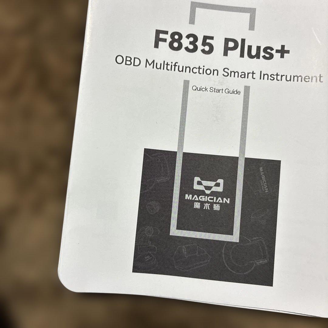 MAGICIAN F835 Plus+ OBD多機能スマートインストゥルメント