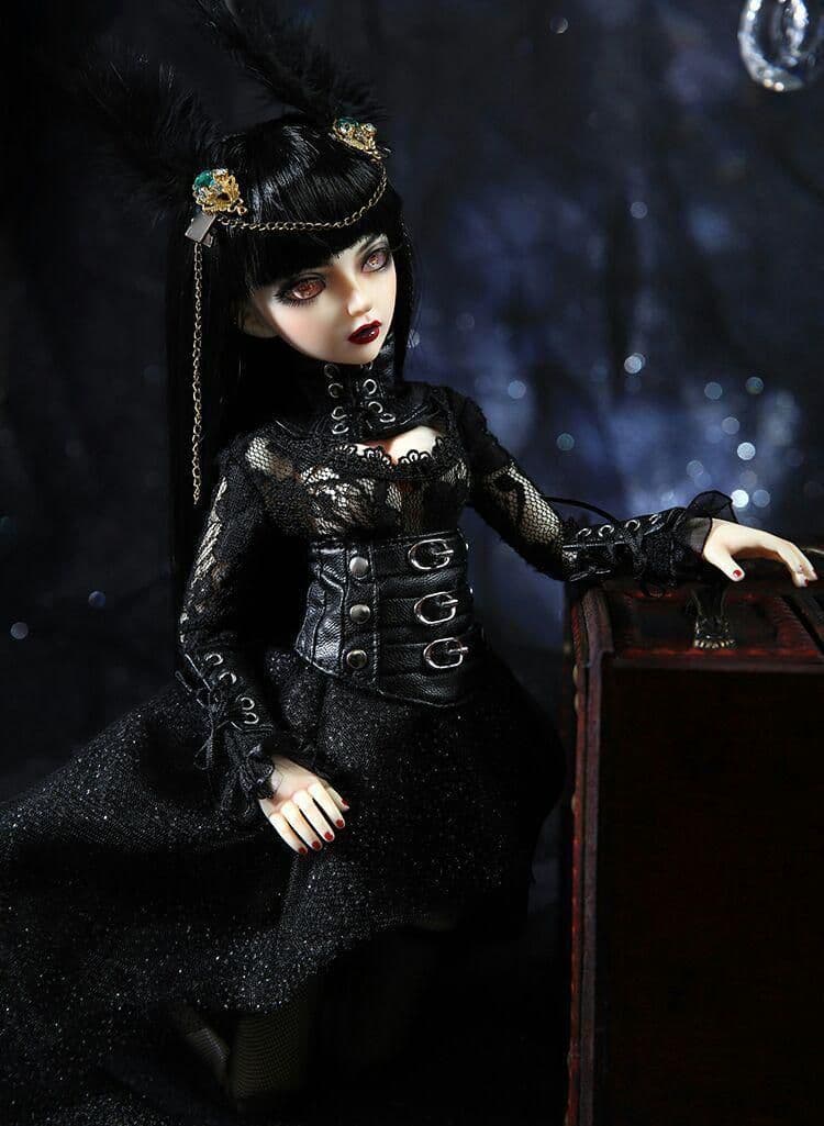 WE98 BJD 1/4 ドール本体　球体関節人形 ハンドメイド
