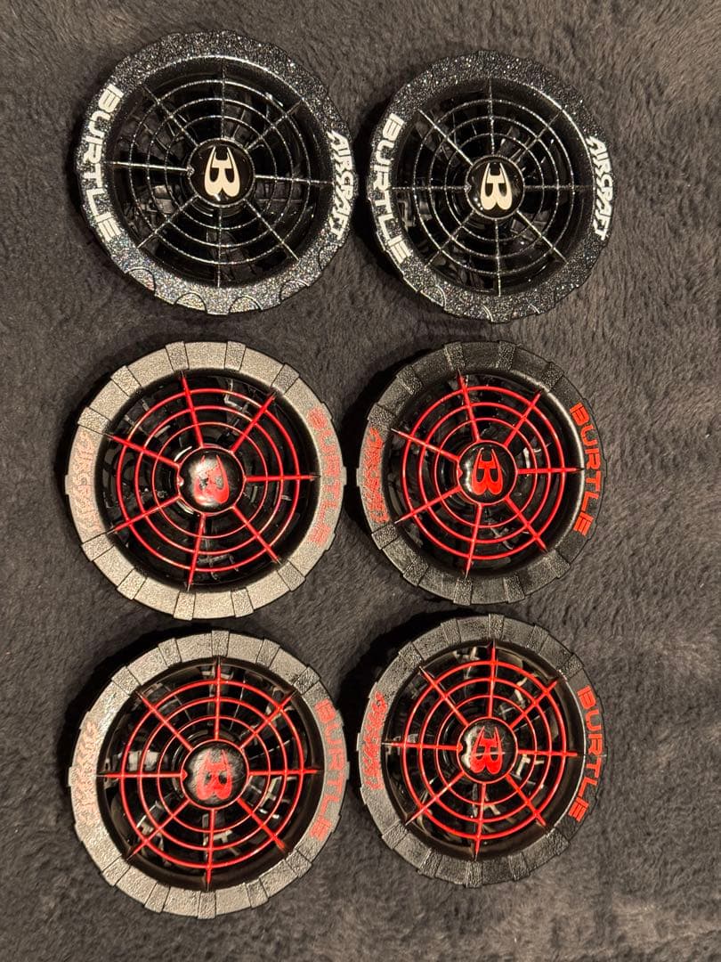 3セットBURLITE 空調服用バッテリーとファン