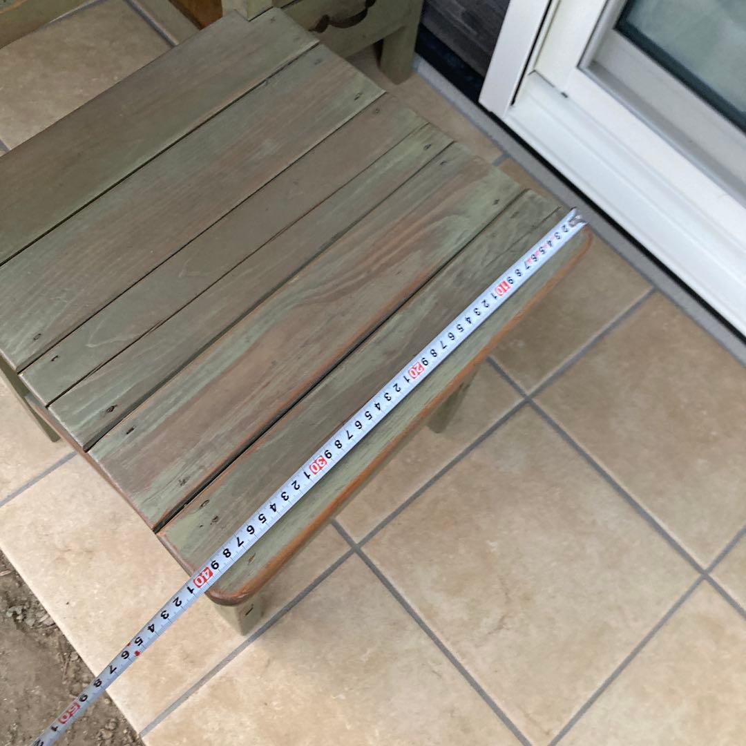 【引き取り限定】 アンティーク 机と椅子　昭和レトロ　学習机　事務机