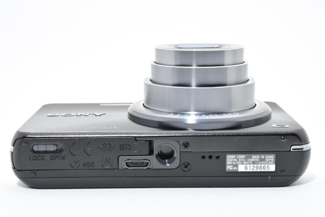 《 美品 》ソニー　SONY Cyber-shot DSC-WX170 ブラック