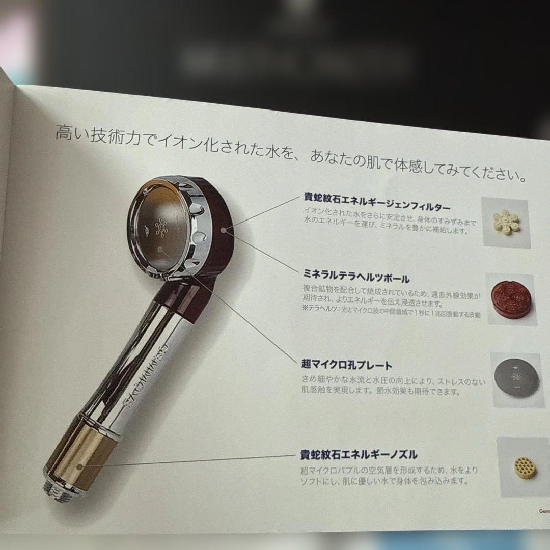 GEMMOVE MULTIONIZER シャワーヘッド　グローブ付き　即発送