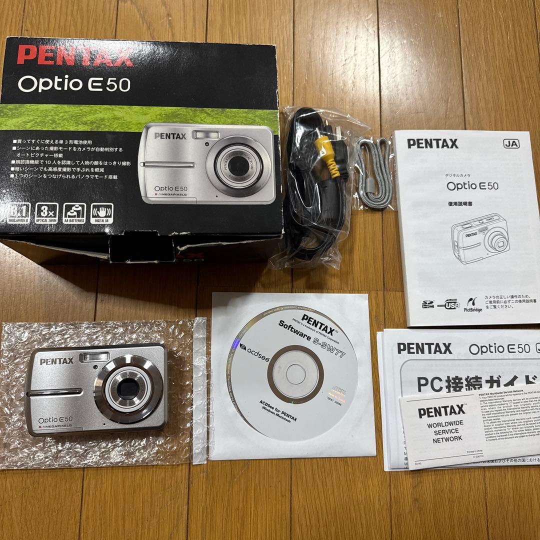 PENTAX Optio E50 コンパクトデジタルカメラ