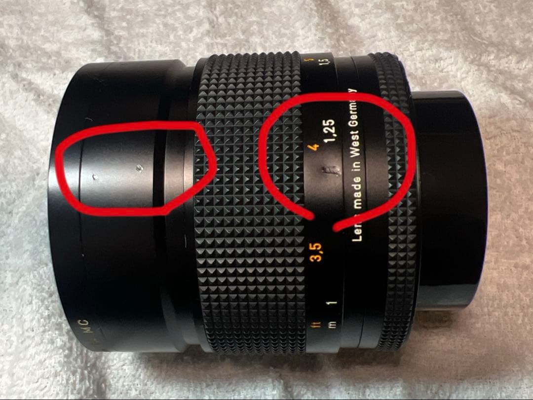 CONTAX 167MT 一眼レフカメラレンズセット、85/1.4 難あり値下げ