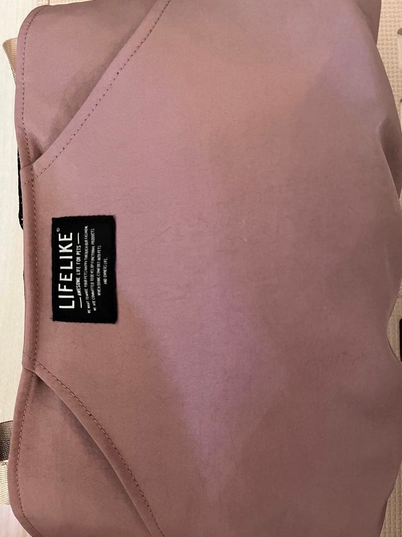 LIFELIKE 大容量パープルキャリーバッグ