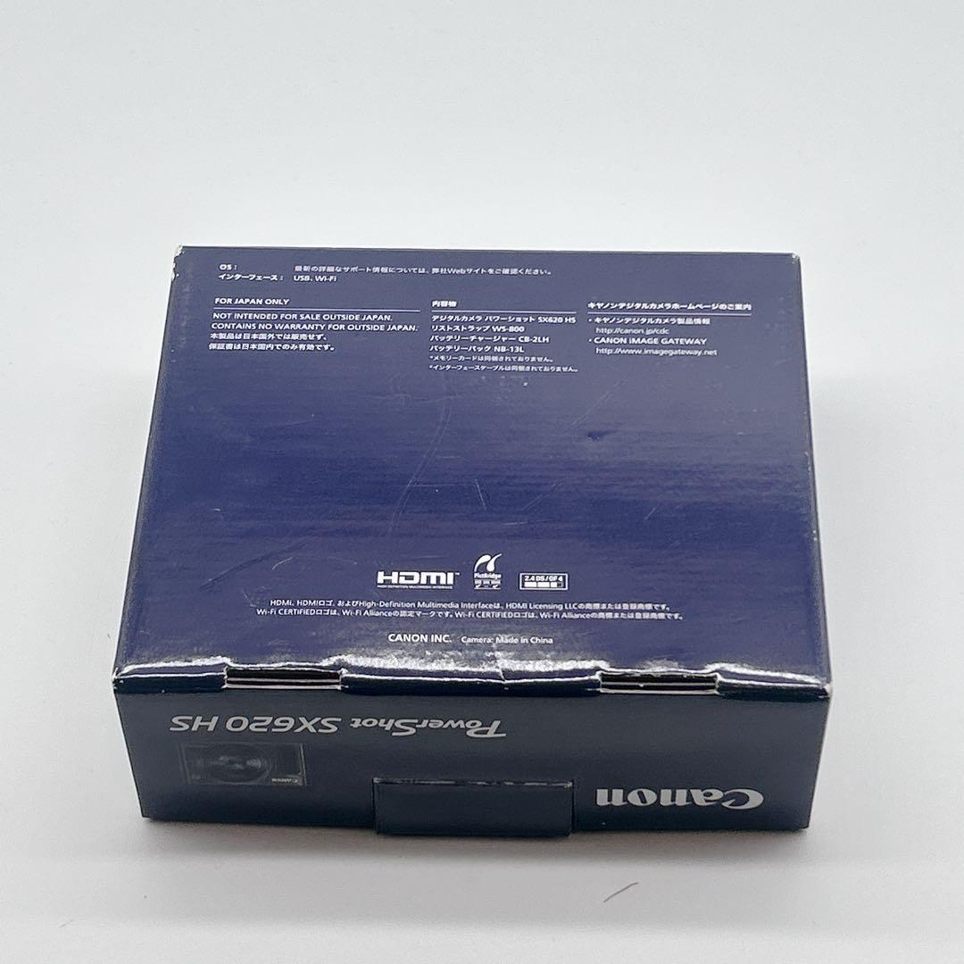 【極美品】 Canon PowerShot SX620 HS ブラック