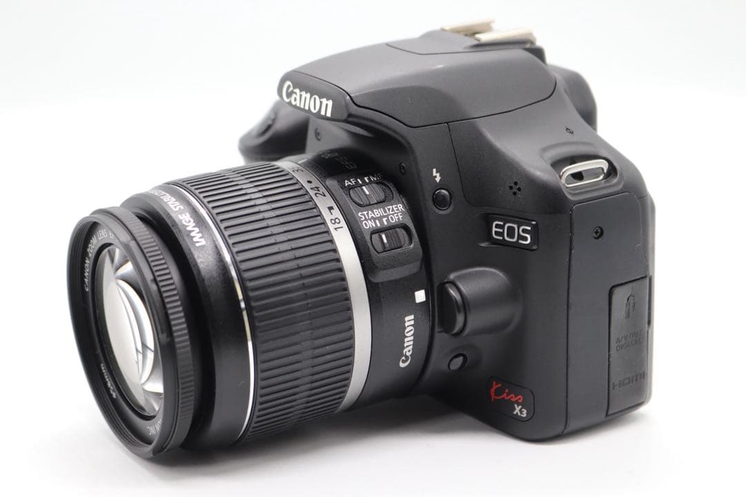 美品ですが少し訳あり 【Canon EOS Kiss X3 レンズセット】