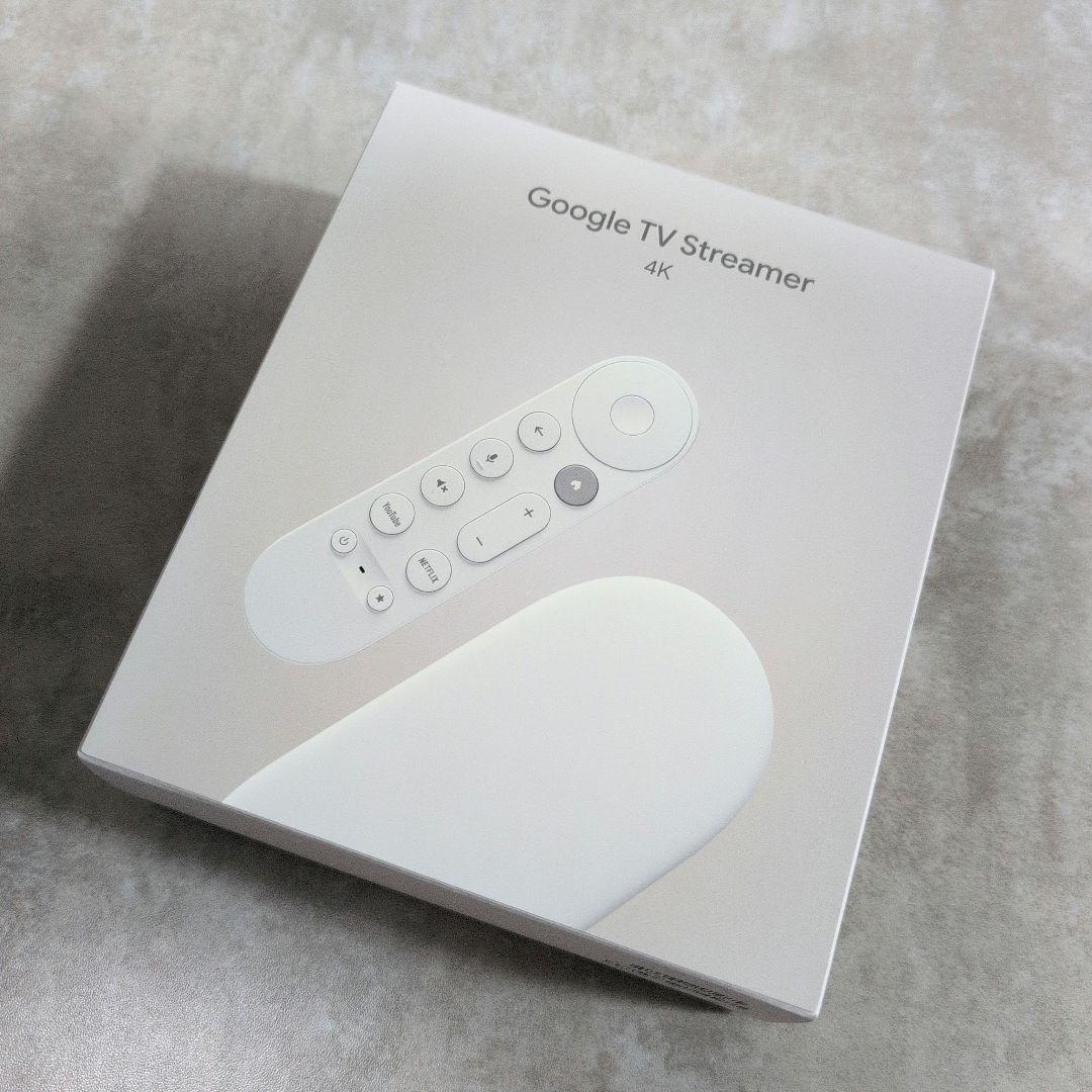 新品未使用 Google TV streamer 4K 32GB