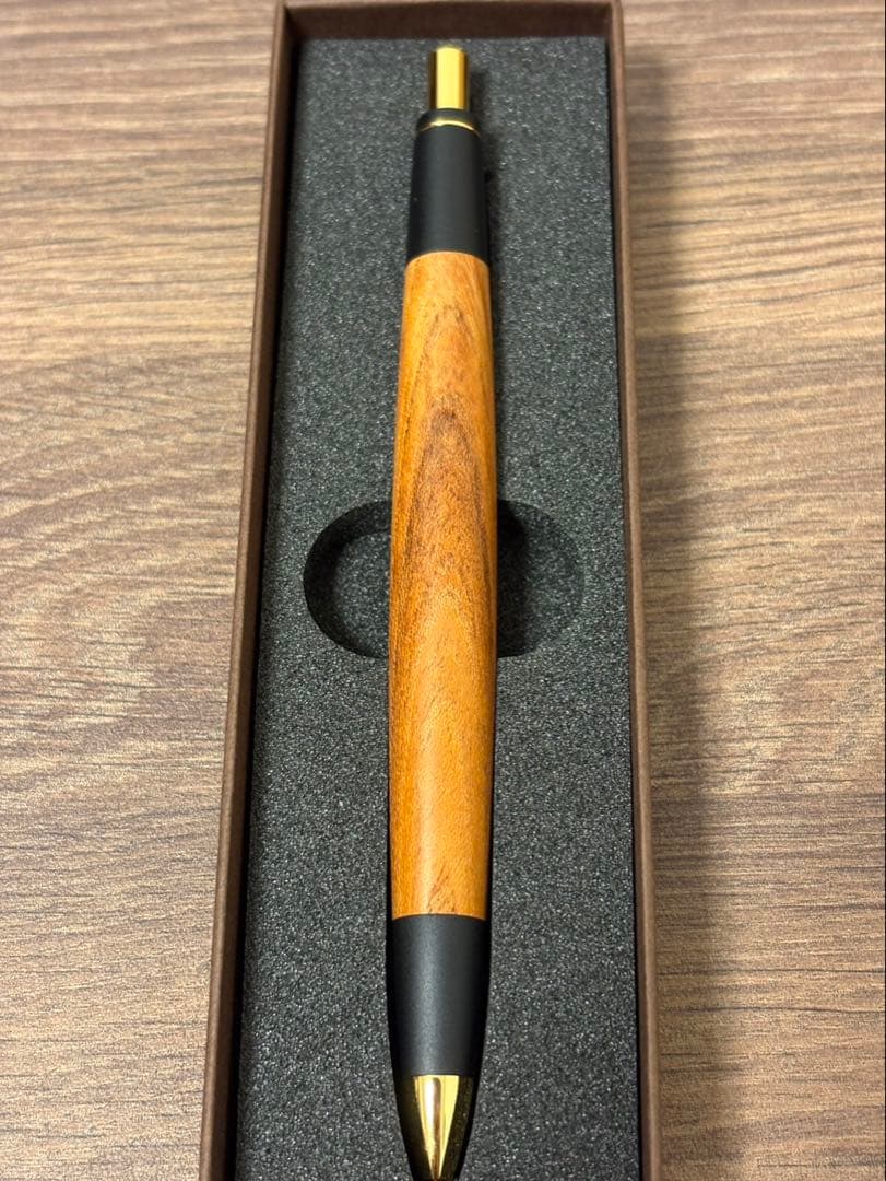 【新品】ボナンペン 欅 シャープペンシル 真鍮金具 けやき