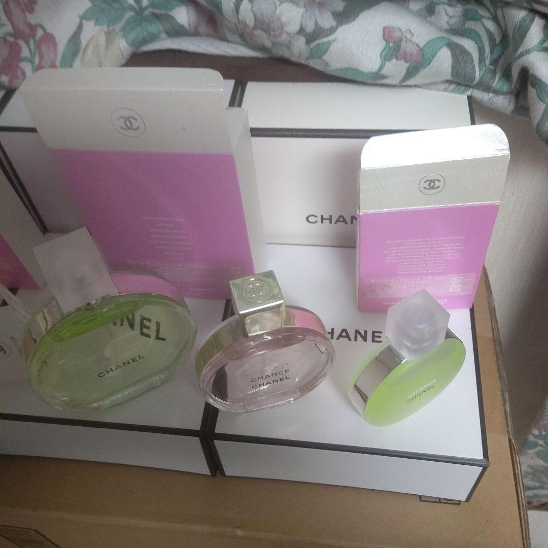 CHANEL チャンスオーフレッシュオードゥトワレット100ml まとめ売り5点