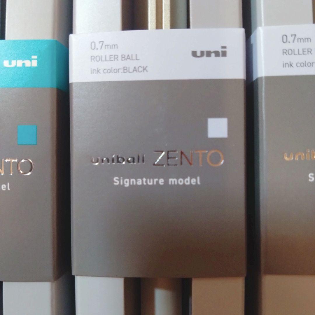【新品】 uniball ZENTO シグネチャーモデル 4本セット