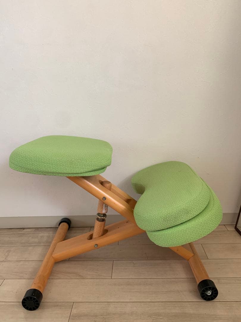 【美品】宮武製作所プロポーションチェア　グリーン