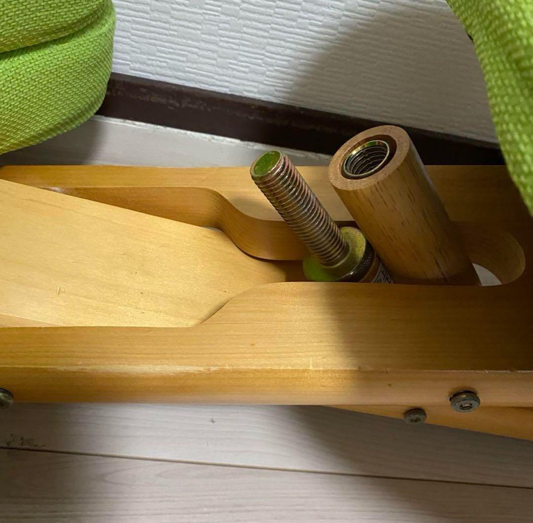 【美品】宮武製作所プロポーションチェア　グリーン