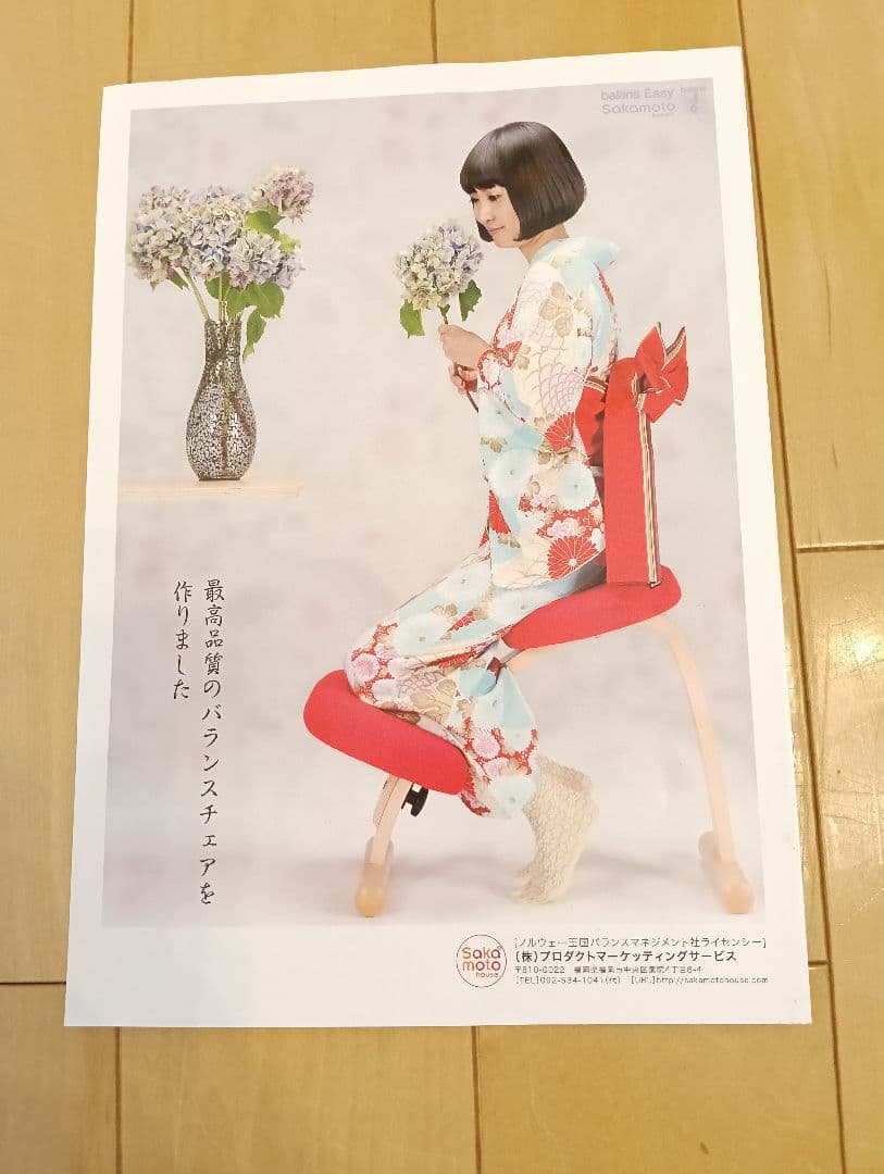 バランスイージー バランスチェア 赤 balans