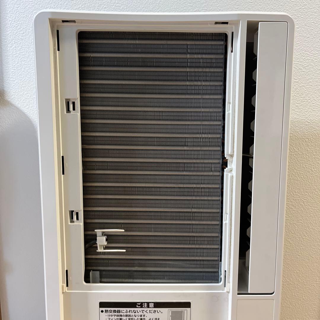 窓用エアコン KAW-1602/IW & 延長取付枠 KAW-9003 小泉成器
