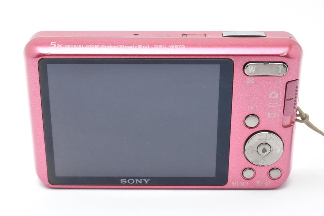 SONY Cyber-shot DSC-W570 ピンクデジカメ動作品#1853