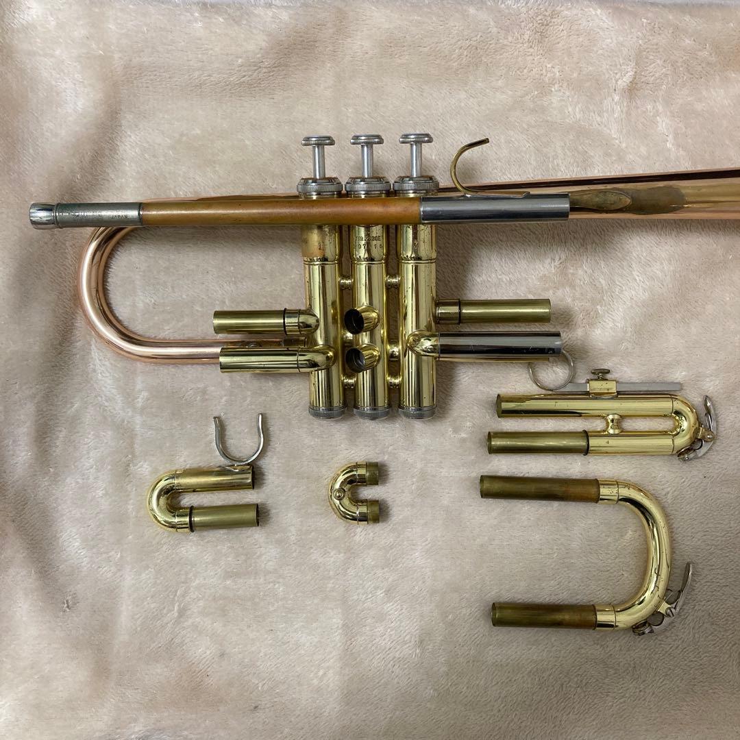 【初めてのC管に】YTR-2320EベースリビルドCトランペット赤ベル