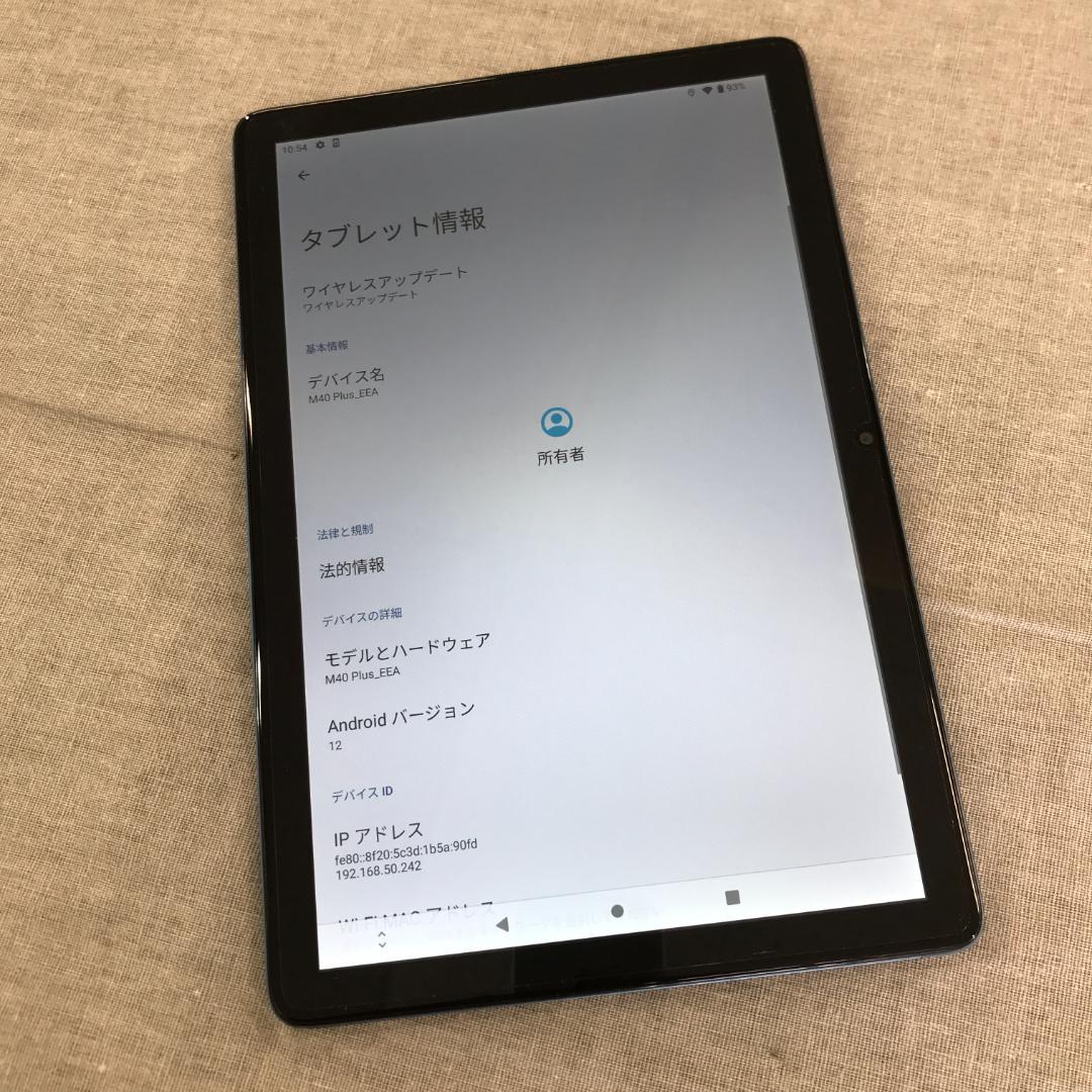 ま*た様 Teclast M40 Plus タブレット　　128GB　Andro