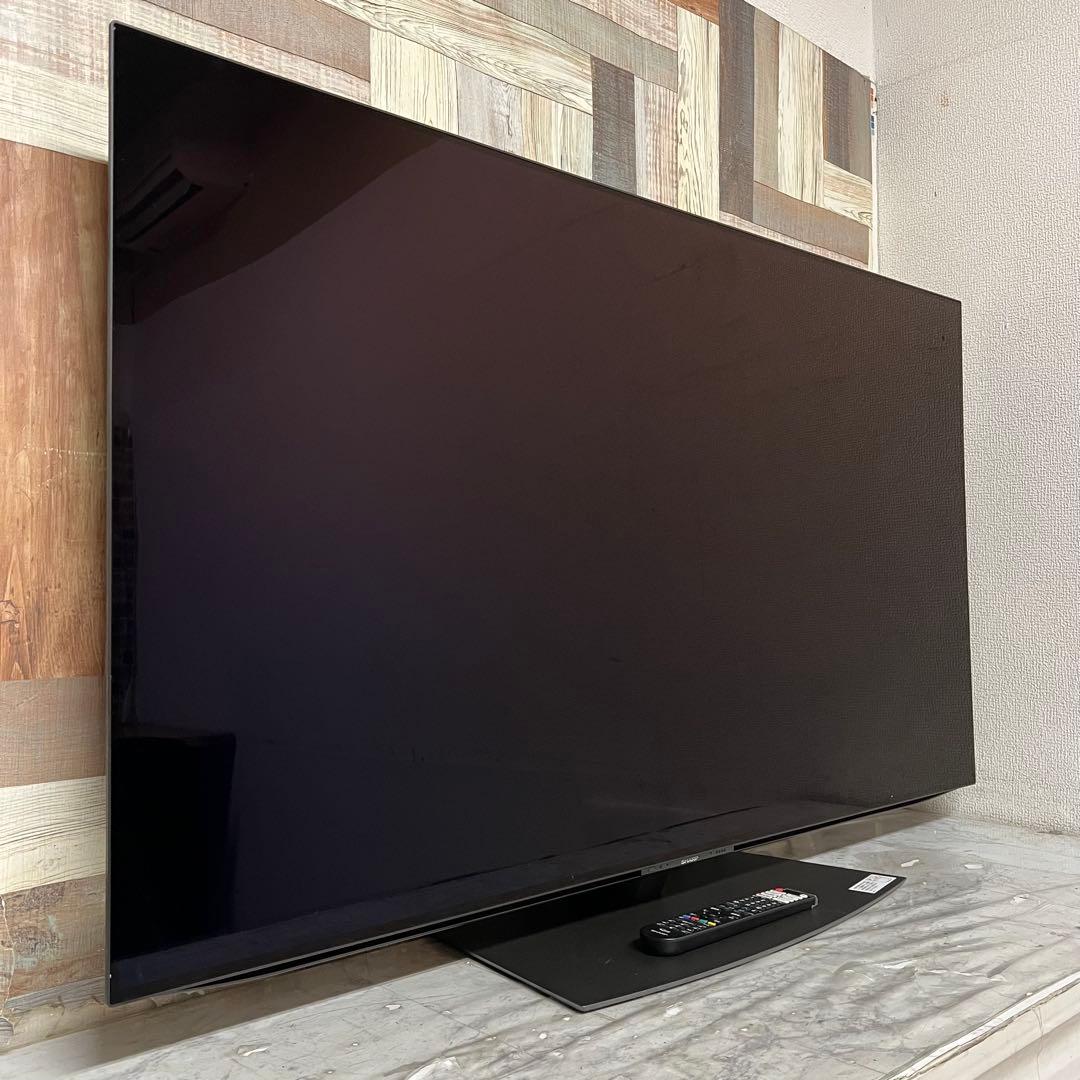 全国送料込❣️シャープ55型有機ELAndroidテレビ動画アプリ多数搭載